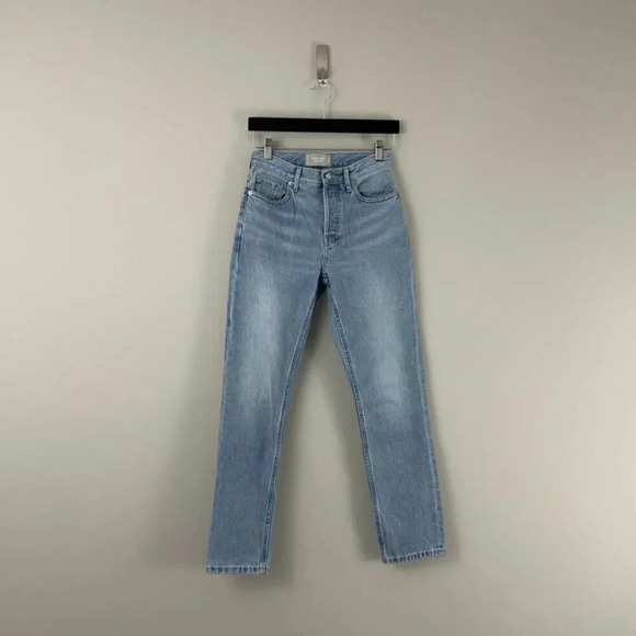Everlane The '90s Cheeky Organic Cotton Jeans Size 24 Reg - Picture 1 of 7